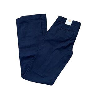 Aéropostale Womens Navy Stretch Pants Size 1/2 Long Cotton & Lycra NWT